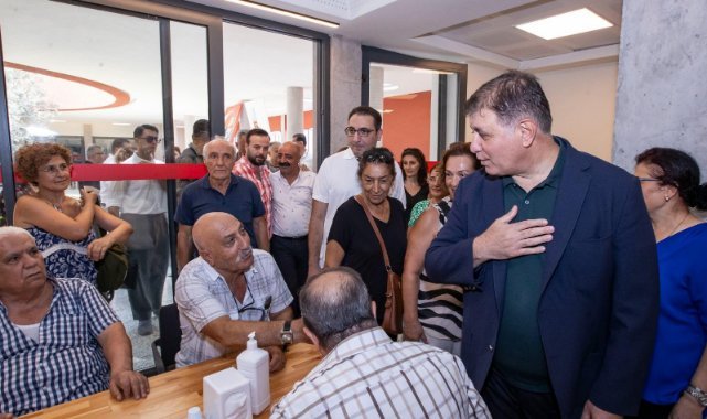 Başkan Tugay Balçova Cemevi’nde aşure lokmasına ortak oldu