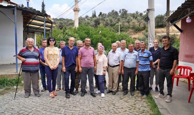 Başkan Tugay’ın kurduğu Kırsal Hizmetler Dairesi sahaya indi