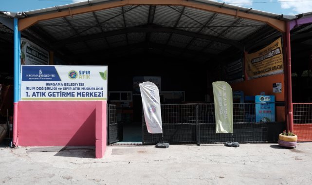 Bergama Atık Getirme Merkezi hem ayrıştıracak hem eğitecek