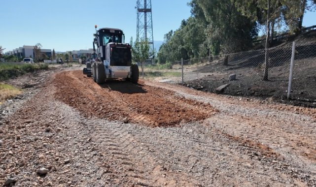 Bornova’da yeni yol çalışması