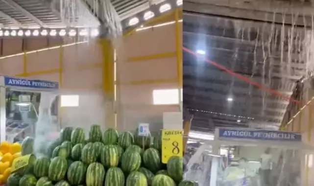 Bursa’da aniden bastıran sağanak ve dolu zor anlar yaşattı