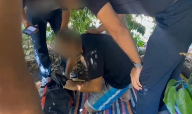 Canlı yayında "beni ekip, helikopter alabilir mi ya" dedi, JASAT bahçede yakaladı