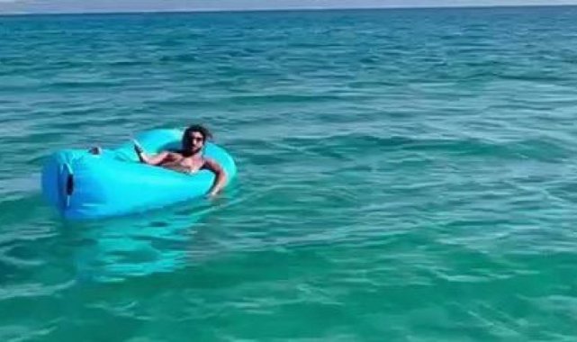 Deniz yatağında uykuya daldı, 2 mil ötede görenler şaşırdı