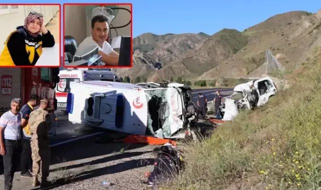 Erzurum'da ambulans ile hafif ticari araç çarpıştı: 4 ölü, 1 yaralı
