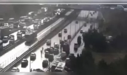 Esenyurt'ta 15 aracın karıştığı zincirleme kaza: 7 yaralı