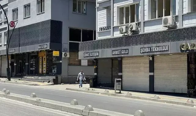 Gaziantep'te bazı Suriyeli işletmeciler, dükkanlarını açmadı