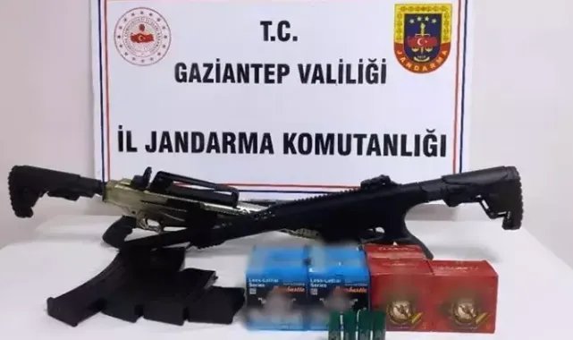 Gaziantep’te silah kaçakçılığı operasyonu: 13 gözaltı