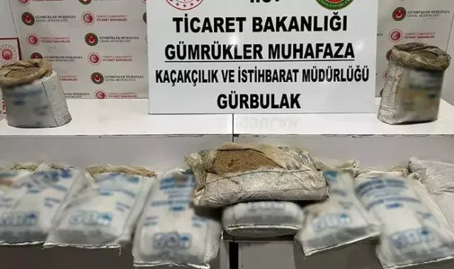 Gürbulak Gümrük Kapısı’nda TIR'da 240 kilo eroin ele geçirildi