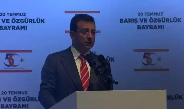 İmamoğlu: Kıbrıs, siyasi kutuplaşmalara malzeme edilmeyecek kadar hayatidir