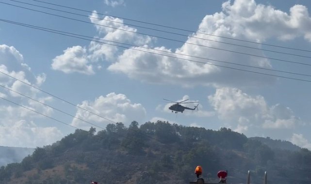 Kızılcahamam’da orman yangını