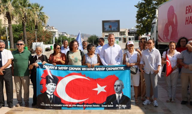 Lozan Barış Antlaşması'nın 101. yılı Urla'da kutlandı