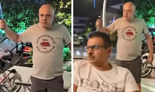 Sarıyer'de elinde bıçakla iş insanlarını tehdit eden şüpheli tutuklandı