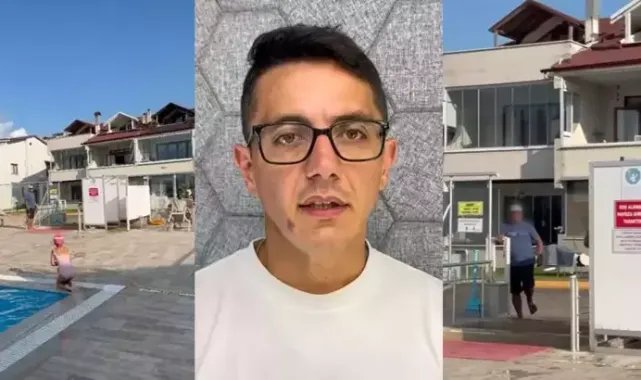 Site yöneticisi ve güvenlik görevlisi, haşema ile girmesin diye havuzu kapattı iddiası