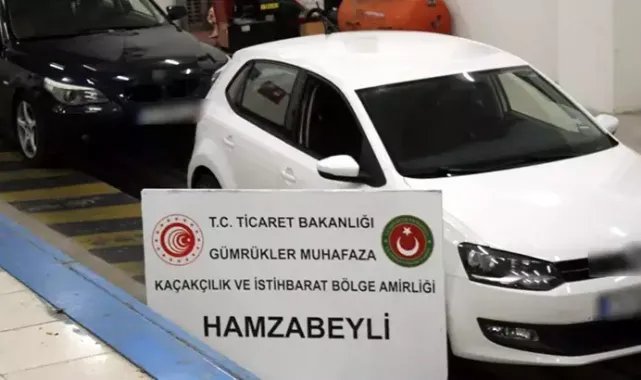 Ticaret Bakanlığı: 75,4 milyon lira değerinde 87 kaçak araç ele geçirildi