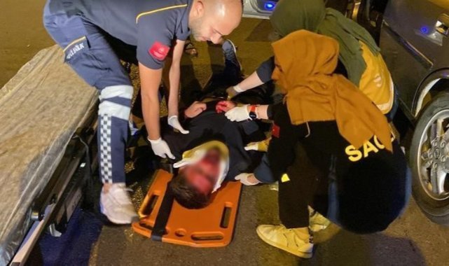 Tüfek ve satırla ev basıp haraç istedi, meydan dayağı yedi