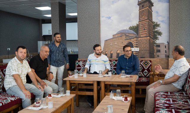 Yiğit'ten imece ile yapılan taziye evine ziyaret