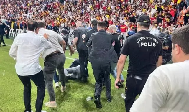 Ali Koç'u iterek düşüren Göztepe yöneticisi Fatih Özkan gözaltına alındı