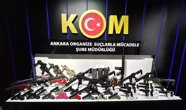 Ankara'da silah kaçakçılığı operasyonu: 5 gözaltı