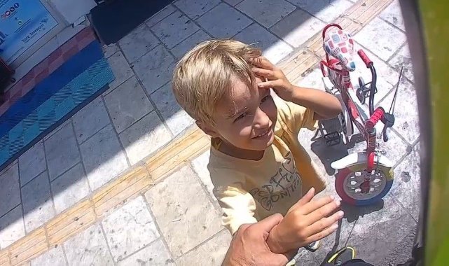 Bodrum’da güldüren diyalog: Kask takmayan çocuğa çizgi film yasağı