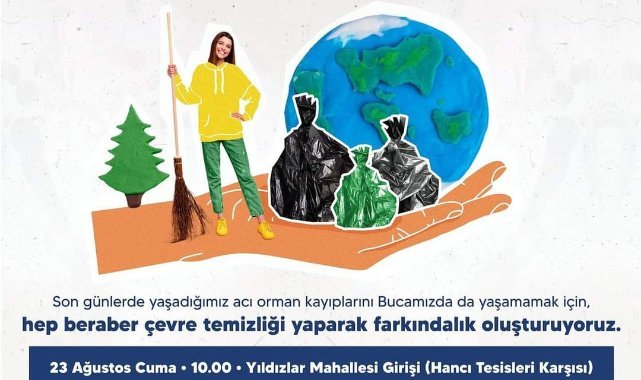 Bucalılar yangın riskine karşı ormanlarını temizleyecek