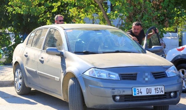 Denizli’de tartıştığı kişinin arabasını aldı, Antalya’ya getirip park etti