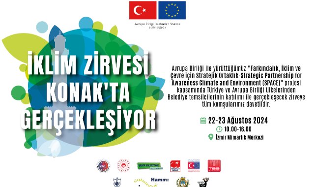 İklim Zirvesi 22-23 Ağustos’ta Konak’ta gerçekleştirilecek