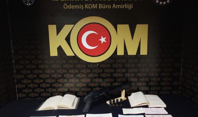 İzmir'de tefecilik operasyonu: Ajandaya not tutmuş