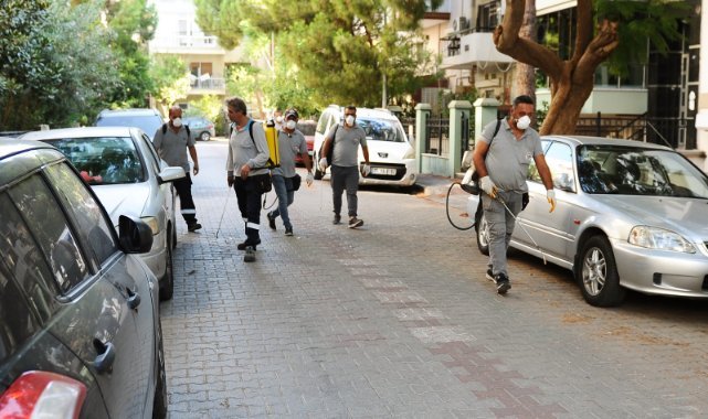 Karşıyaka’da haşereyle kararlı mücadele