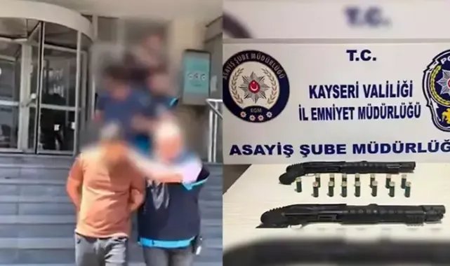 Kayseri’de 3 kişiyi tehditle 200 bin TL gaspbeden 5 şüpheli gözaltında