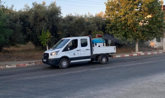 Kemalpaşa'da ilaçlama seferberliği sürüyor