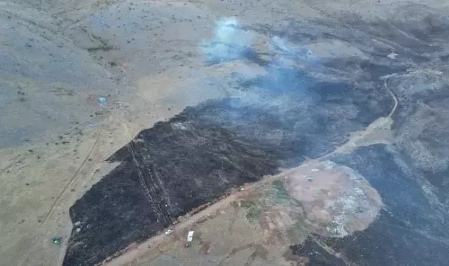 Malatya'da 4 ilçede çıkan anız ve orman yangınları söndürüldü