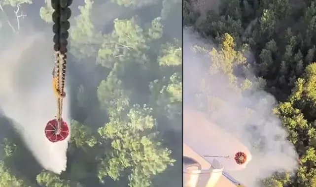 Manisa'daki orman yangınında 2'nci gün
