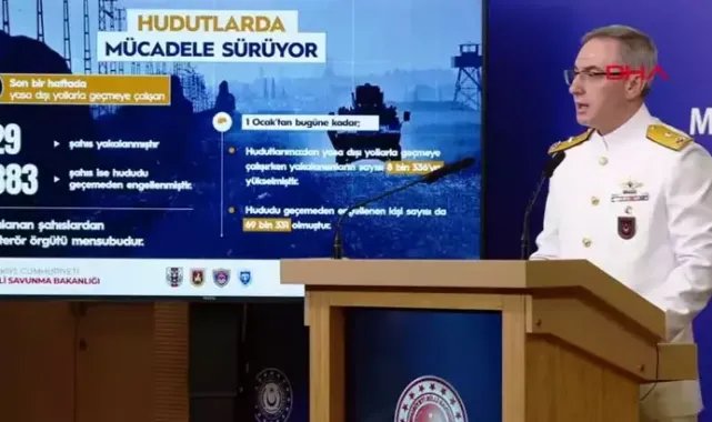 MSB: Son bir haftada 73 terörist etkisiz hale getirildi