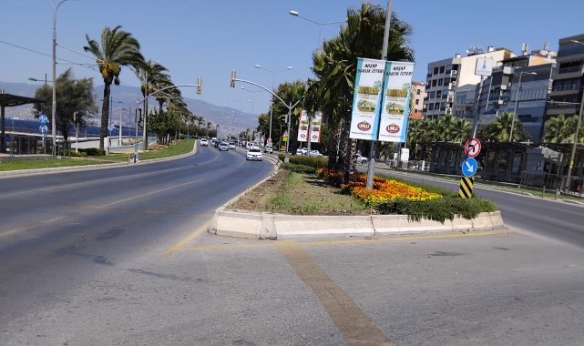 Mustafa Kemal Sahil Bulvarı’nda trafiği rahatlatacak dokunuş