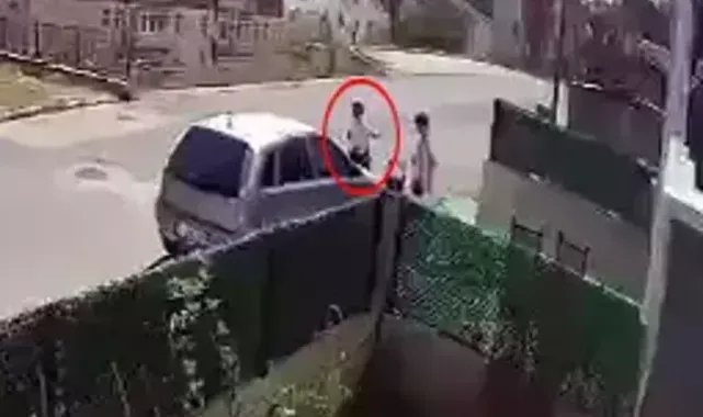 Oğluyla kavga eden çocuğa otomobiliyle çarptı