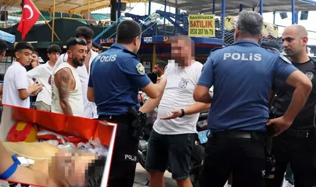 Pala, bıçak ve sopalarla tekne bastılar: 4 yaralı