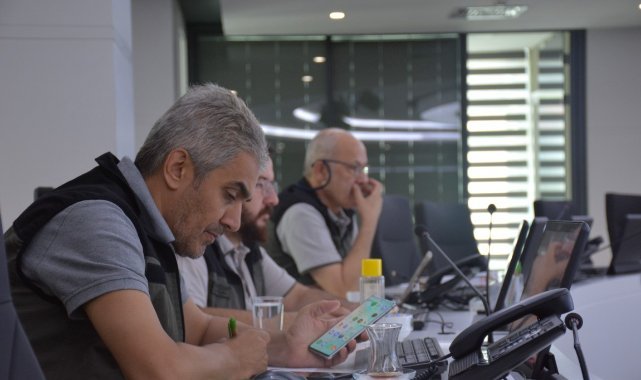 Yangın Yönetim Merkezi orman yangınlarına karşı teyakkuzda