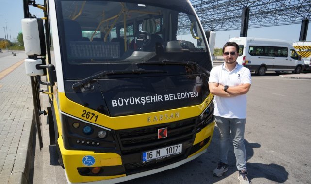 Yüksek lisans diplomalı şoför, gördüğü dersleri meslek hayatında uyguluyor