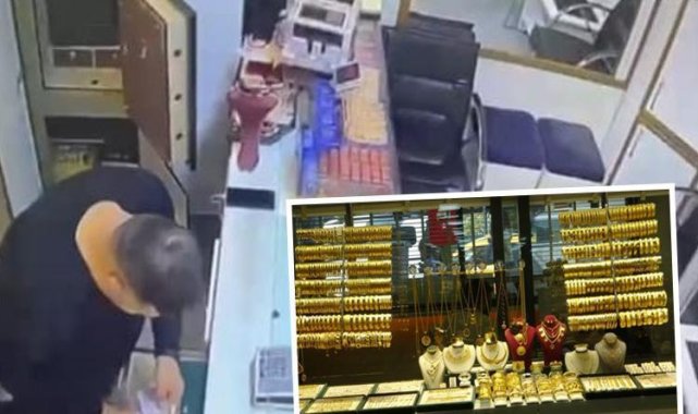 16 yıllık elemandan kuyumcuya büyük şok