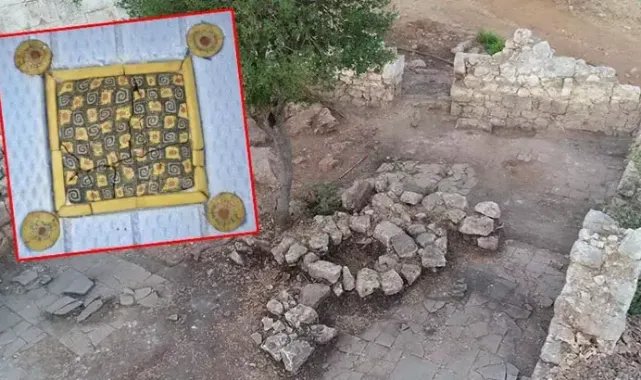 Antalya'daki arkeolojik kazılarda 'millefiori' levhalarına ulaşıldı