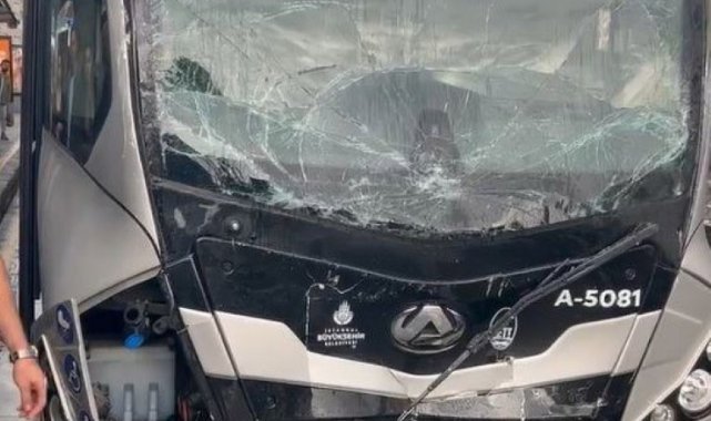 Avcılar’da metrobüs kazası: 2 yaralı