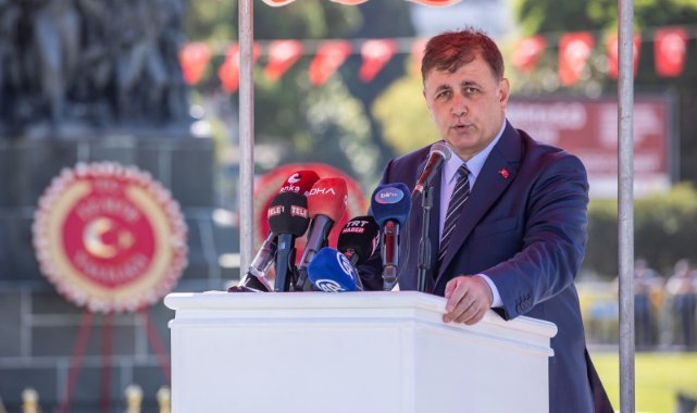 Başkan Tugay: Yaşasın Gazi Mustafa Kemal Atatürk’ün ışığı