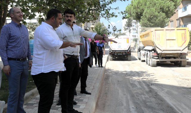 Başkan Uzun yerinde inceledi: Sema Sokak yeni çehresine kavuşuyor