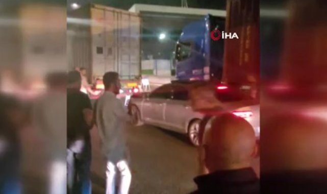Beylikdüzü’nde dur ihtarına uymayan kadın sürücü ortalığı birbirine kattı