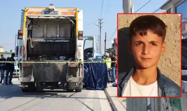 Bisikletiyle okula giderken çöp kamyonunun altında kalan Osman öldü