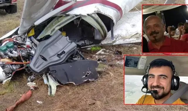 Bursa'da eğitim uçağı düştü, 2 pilot hayatını kaybetti