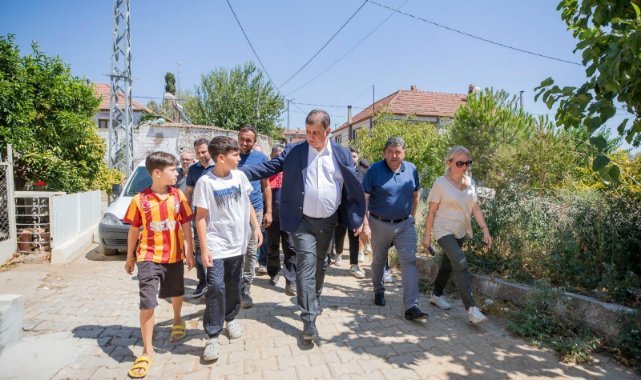 Büyükşehir'den yangın mağduru öğrencilere kırtasiye desteği