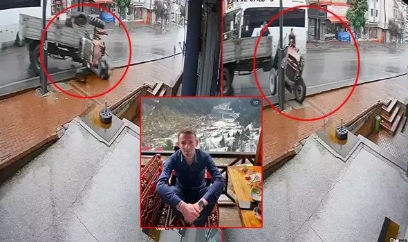 Devrilen traktörün sürücüsü öldü
