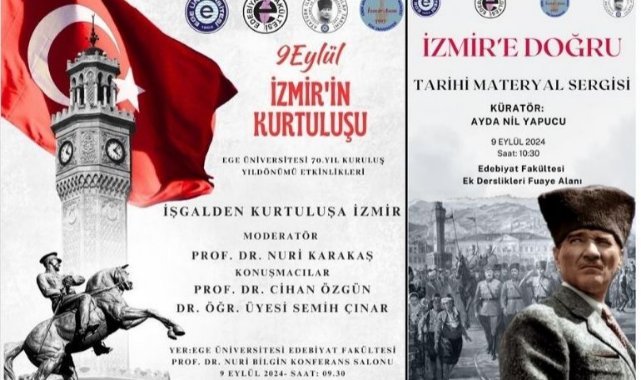 EÜ’de  “İşgalden Kurtuluşa İzmir Konferansı ve İzmir’e Doğru Sergisi” düzenlenecek