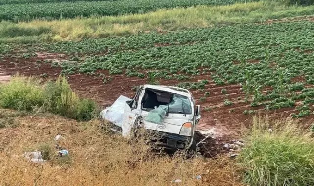 Gaziantep’te tarım işçilerini taşıyan kamyonet devrildi: 2 ölü, 21 yaralı